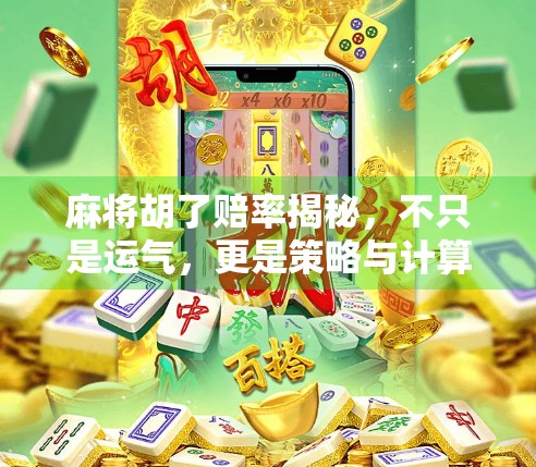 麻将胡了赔率揭秘，不只是运气，更是策略与计算的艺术！