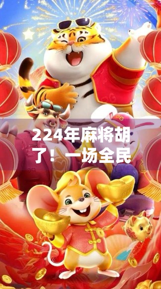 224年麻将胡了！一场全民牌桌狂欢背后的社交密码与时代情绪