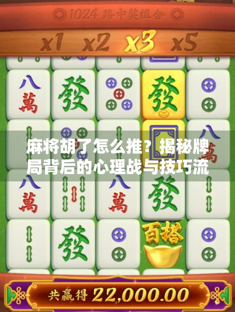 麻将胡了怎么推？揭秘牌局背后的心理战与技巧流！