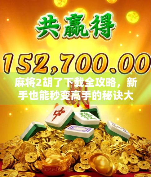 麻将2胡了下载全攻略，新手也能秒变高手的秘诀大公开！