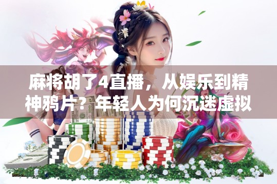 麻将胡了4直播，从娱乐到精神鸦片？年轻人为何沉迷虚拟牌桌？