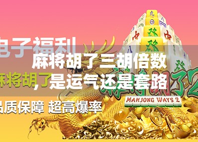 麻将胡了三胡倍数，是运气还是套路？揭秘高手背后的数学逻辑与心理博弈！