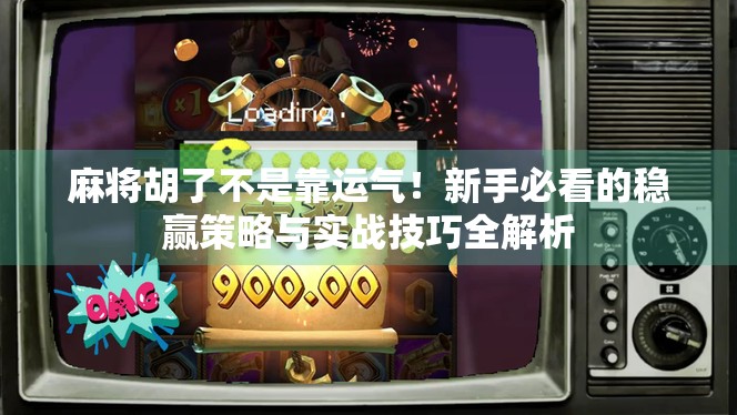 麻将胡了不是靠运气！新手必看的稳赢策略与实战技巧全解析