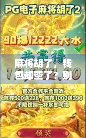 麻将胡了，钱包却空了？别让快乐变成负债！