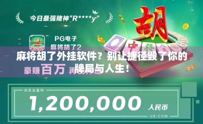麻将胡了外挂软件？别让捷径毁了你的牌局与人生！