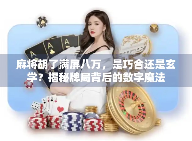 麻将胡了满屏八万，是巧合还是玄学？揭秘牌局背后的数字魔法