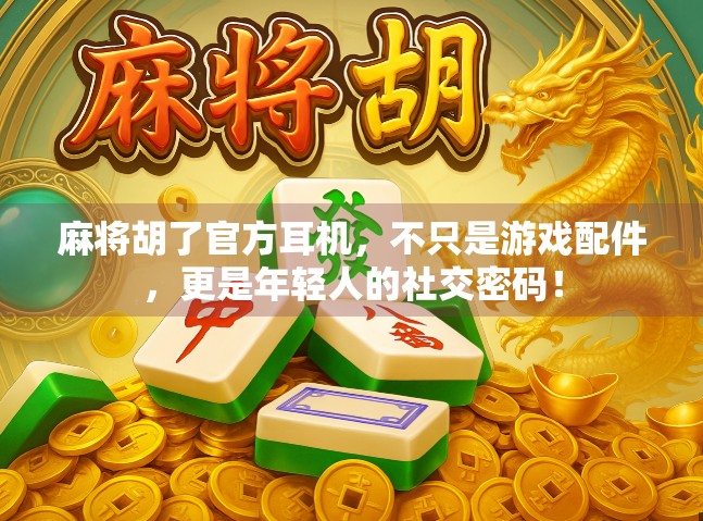 麻将胡了官方耳机，不只是游戏配件，更是年轻人的社交密码！