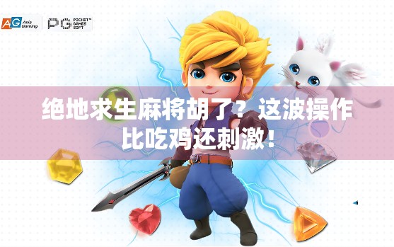 绝地求生麻将胡了？这波操作比吃鸡还刺激！