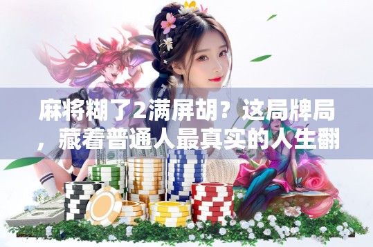 麻将糊了2满屏胡？这局牌局，藏着普通人最真实的人生翻盘密码