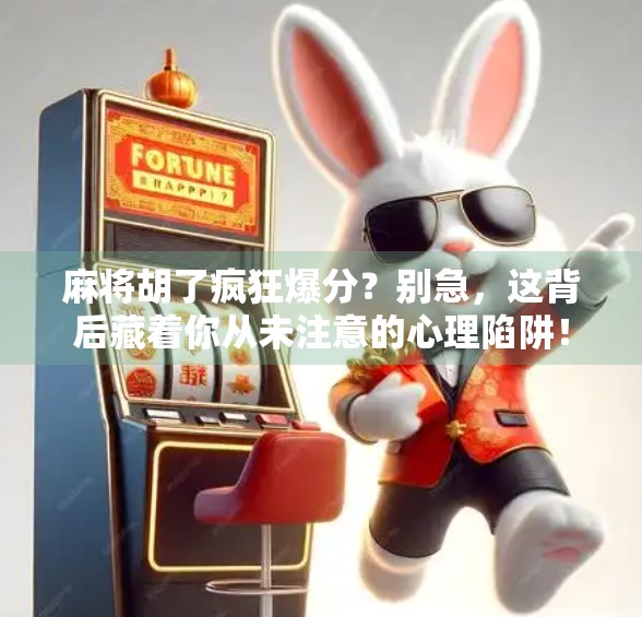 麻将胡了疯狂爆分？别急，这背后藏着你从未注意的心理陷阱！