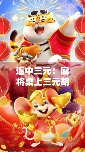 连中三元！麻将桌上三元胡牌的玄机与人生启示