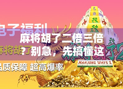 麻将胡了二倍三倍？别急，先搞懂这背后的数学逻辑和心理博弈