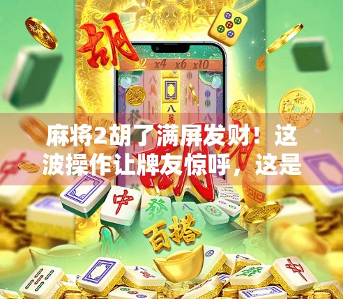 麻将2胡了满屏发财！这波操作让牌友惊呼，这是运气还是玄学？